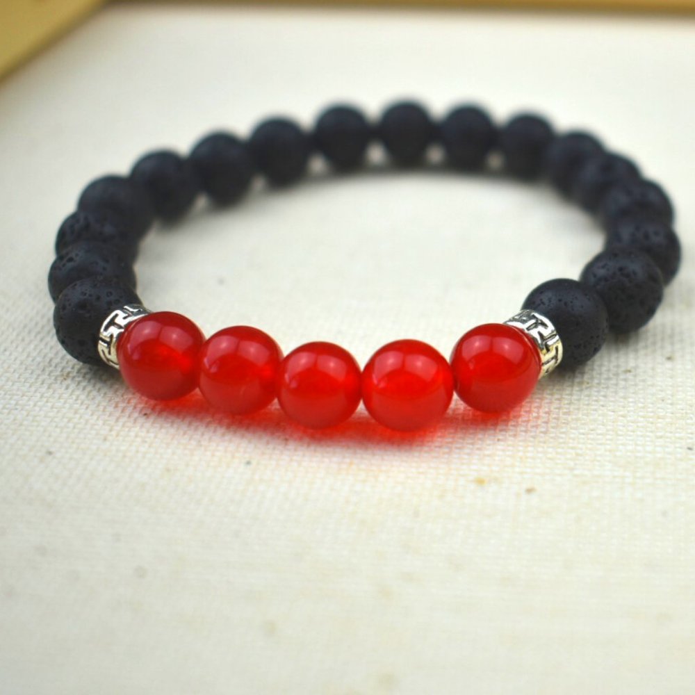 3/$15 - Essential Oil Bracelet – Red